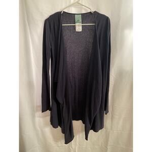 Aphorism Women's Cardigan Blue Size Medium